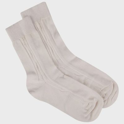 SOCK OFF WHITE COTTON / 2051
