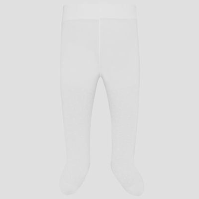 PANTYHOSE WHITE SHEER DOT / 9230