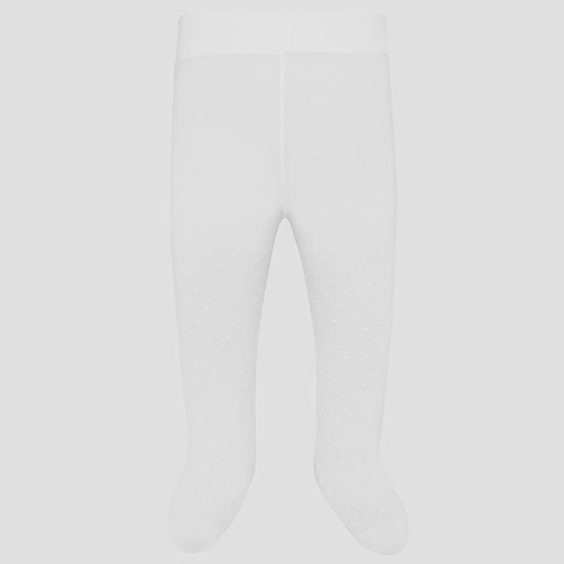 PANTYHOSE WHITE SHEER DOT / 9230