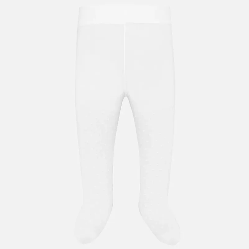 PANTYHOSE WHITE SHEER DOT / 9230