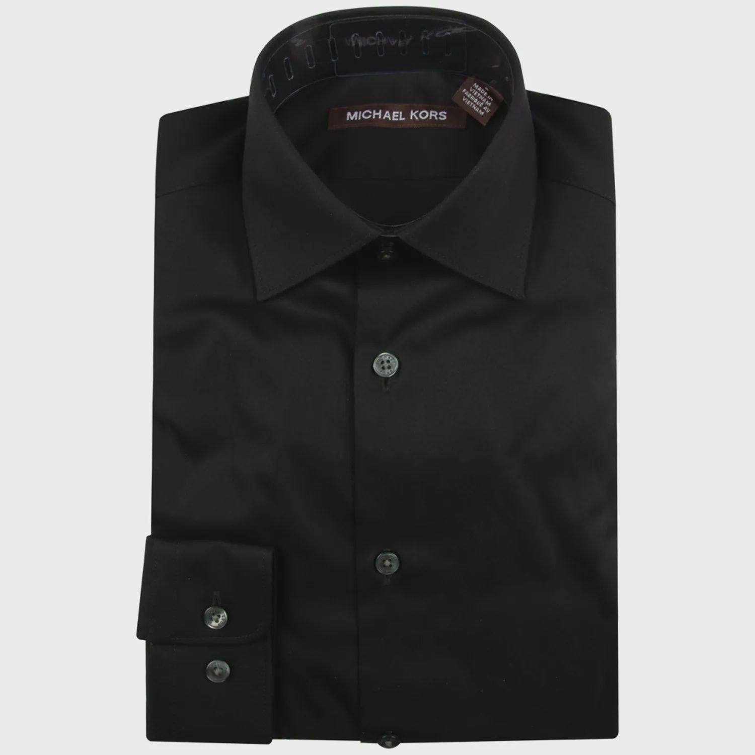 SHIRT BLACK REGULAR FIT MICHAEL KORS / BSHCSSIZ003