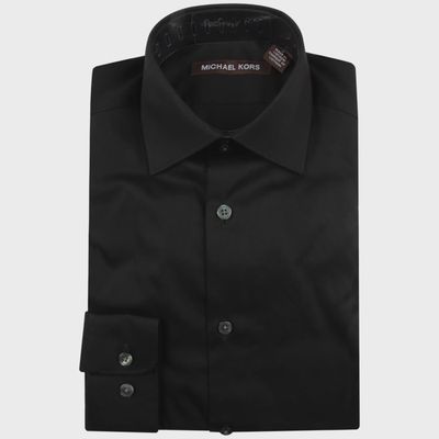 SHIRT BLACK REGULAR FIT MICHAEL KORS / BSHCSSIZ003