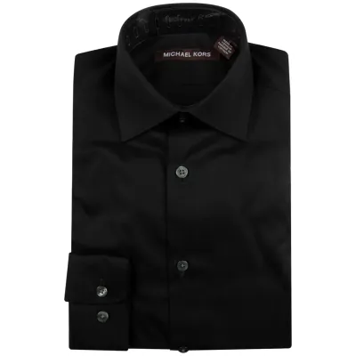 SHIRT BLACK REGULAR FIT MICHAEL KORS / BSHCSSIZ003