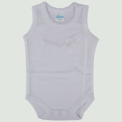 MBD UNDERSHIRT 1PC SLEEVELESS WHITE BABY / 391932