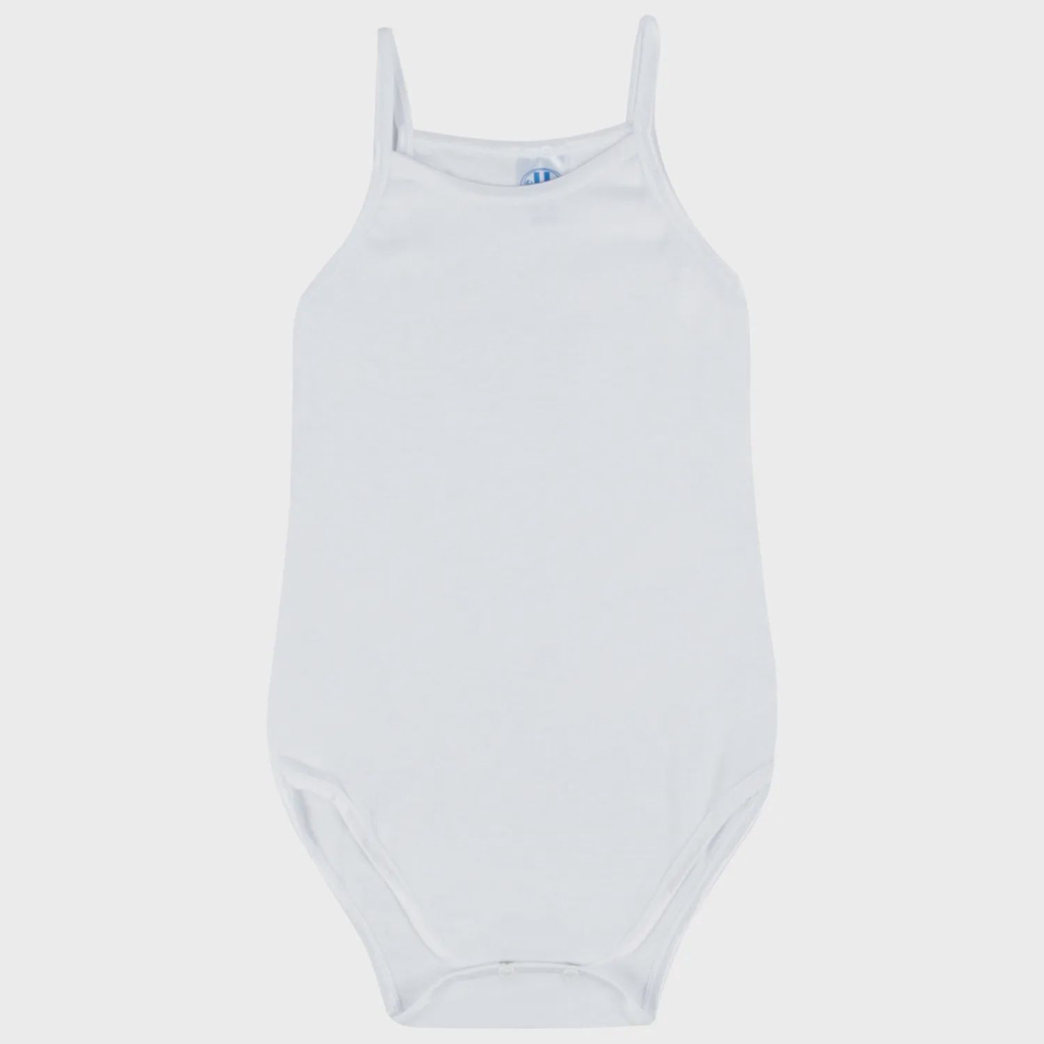 1 PC UNDERSHIRT SPAGHETTI STRAPS PLAIN WHITE BABY / 391934