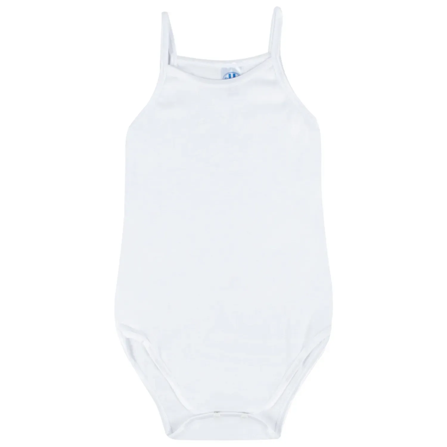 1 PC UNDERSHIRT SPAGHETTI STRAPS PLAIN WHITE BABY / 391934