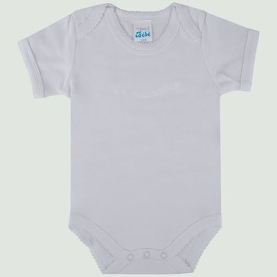 MBD UNDERSHIRT 1PC SHORT SLEEVE WHITE BABY / 391832