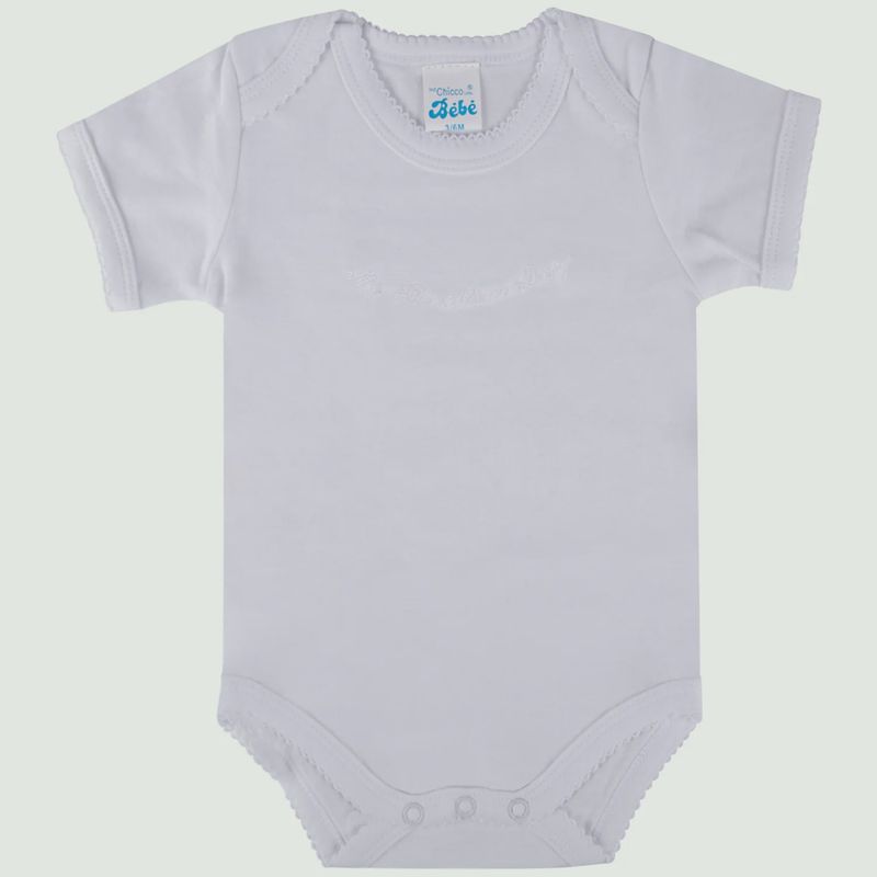 MBD UNDERSHIRT 1PC SHORT SLEEVE WHITE BABY / 391832