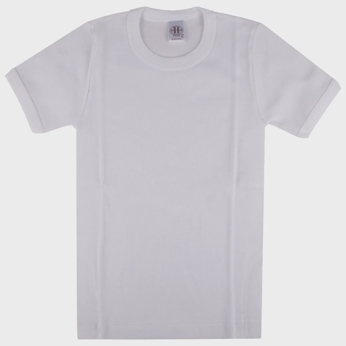 UNDERSHIRT SHORT SLEEVE WHITE BOY'S / 250