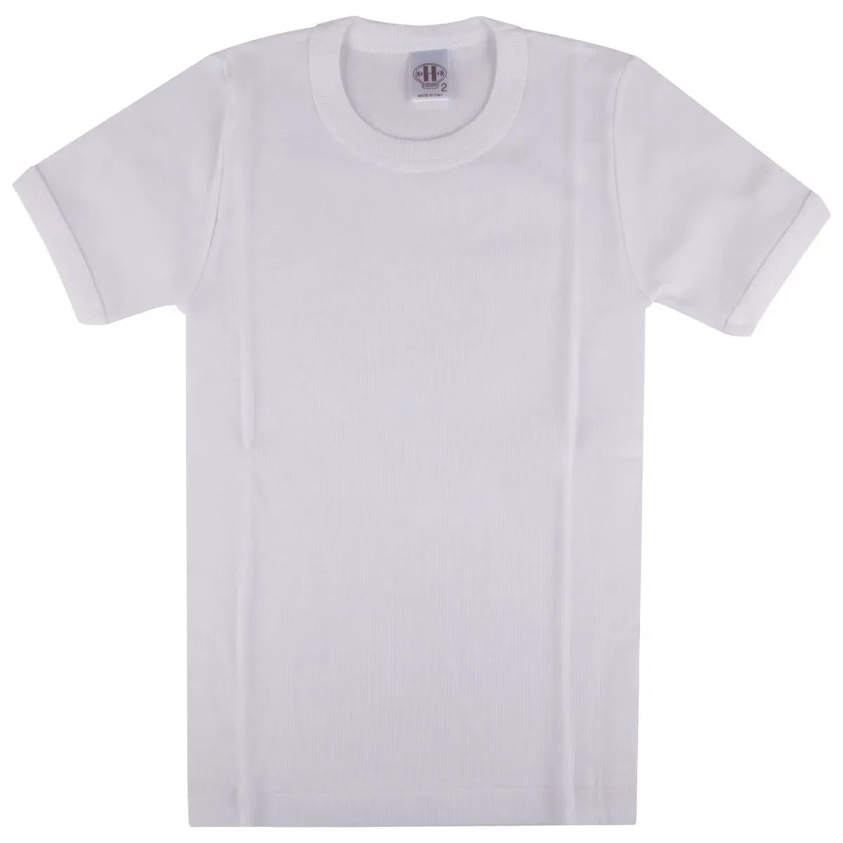 UNDERSHIRT SHORT SLEEVE WHITE BOY'S / 250