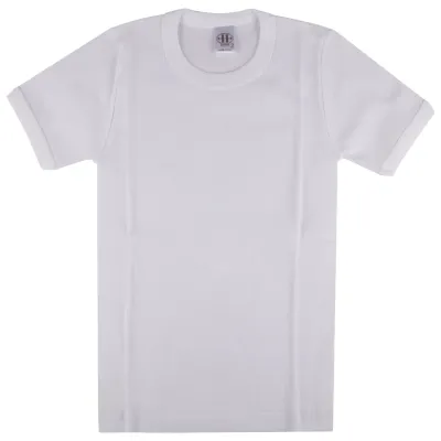 UNDERSHIRT SHORT SLEEVE WHITE BOY'S / 250