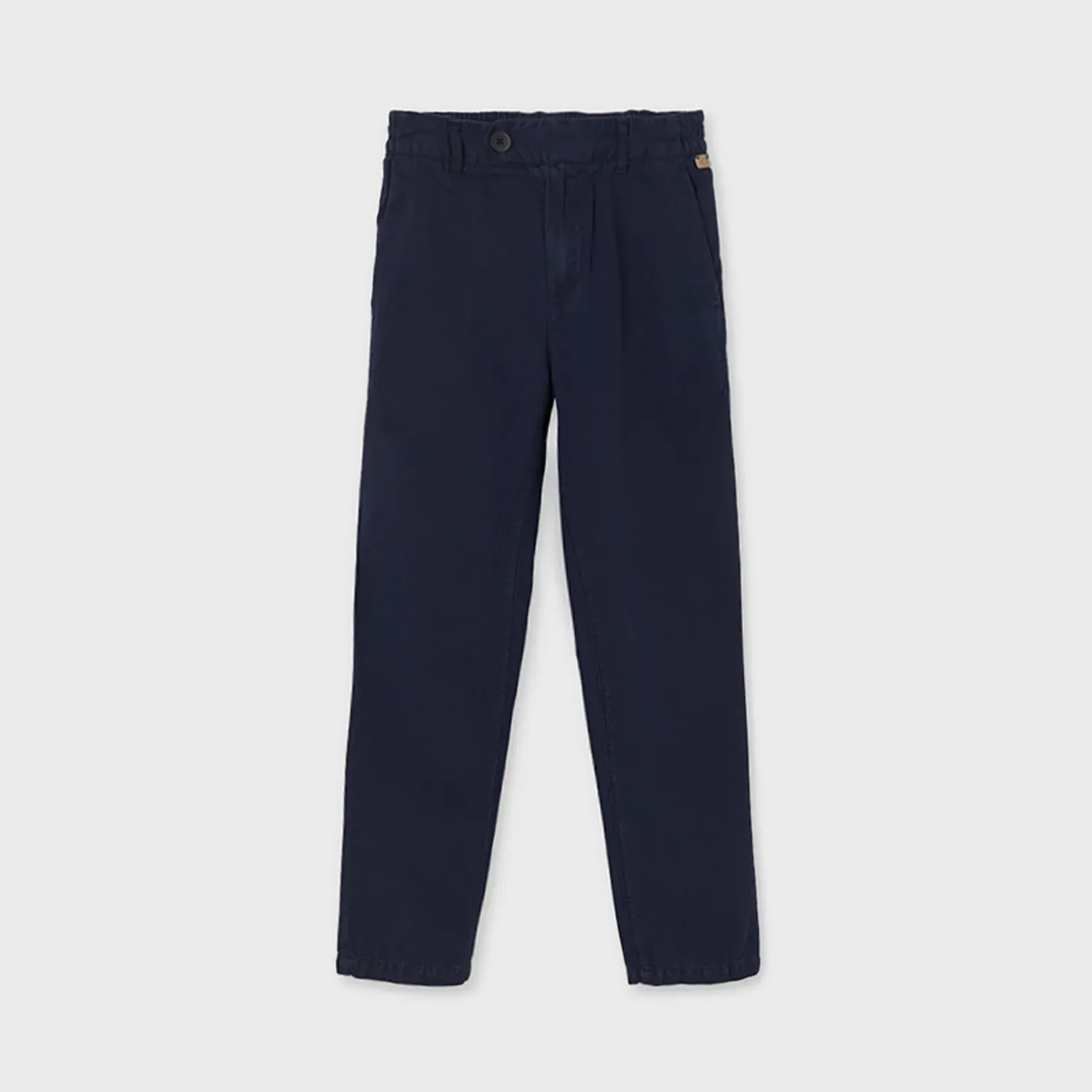 NAVY PANT LINEN CHINO TAILORING / 6551