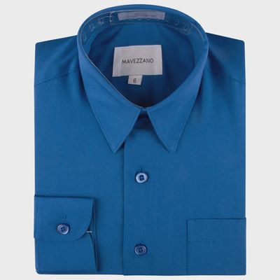 SHIRT ROYAL BLUE MC555 LONG SLEEVE COTTON / MC555
