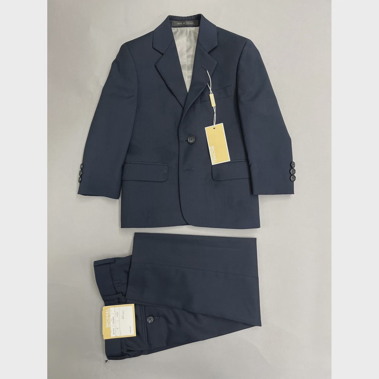 SUIT NAVY REGULAR FIT 2 BUTTON / JKVN283