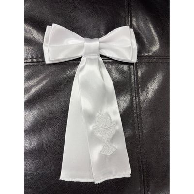 ARMBAND COMMUNION WHITE EMBROIDERED CHALICE / CROSS