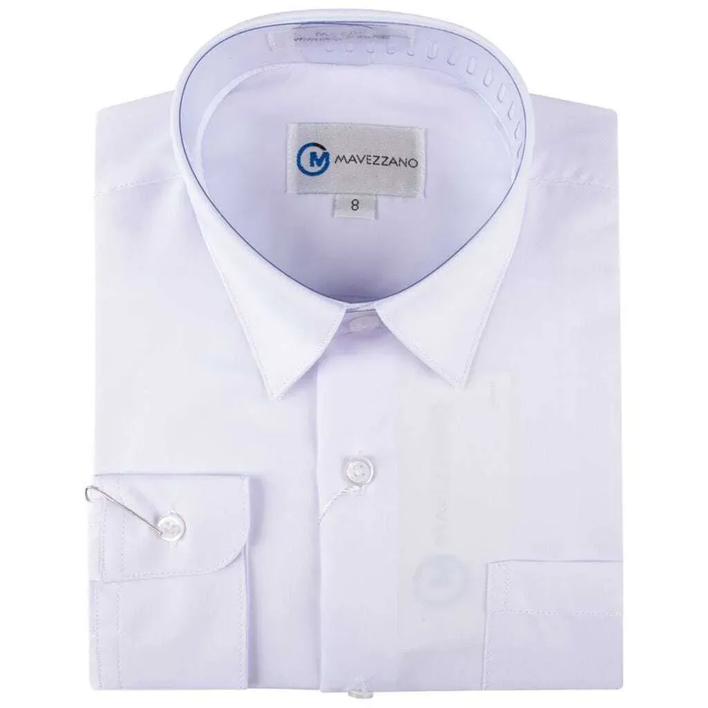 SHIRT MC555 WHITE COTTON LONG SLEEVE / MC555