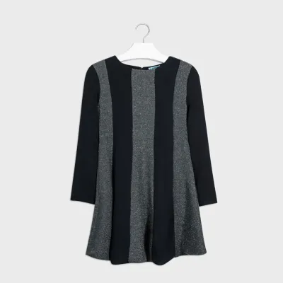 DRESS NAVY LUREX 2 TONE / 7957
