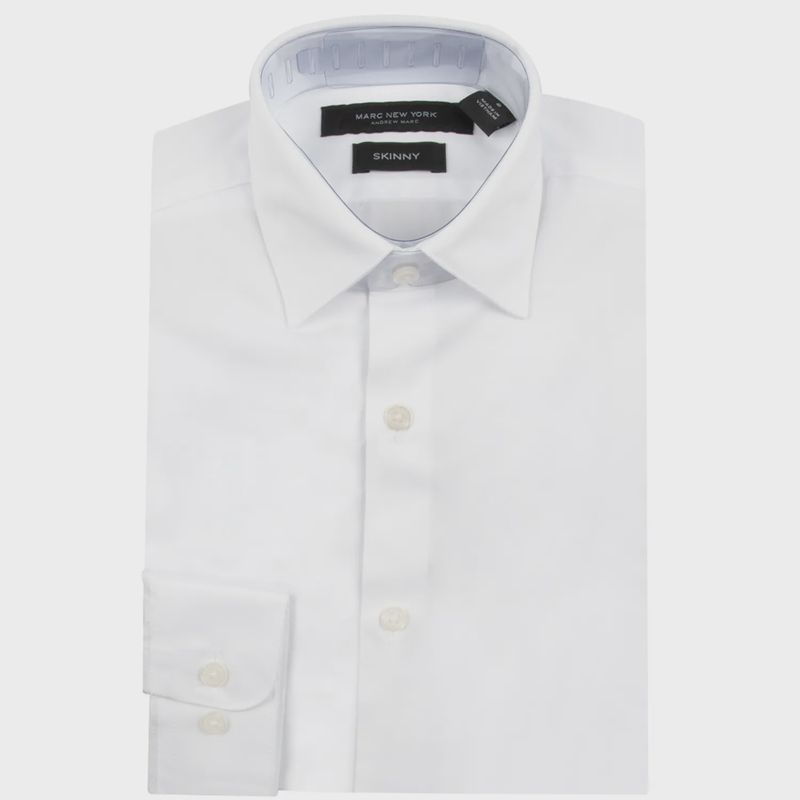 SHIRT WHITE REGULAR FIT LONG SLEEVE / BSHCSSIZ0000