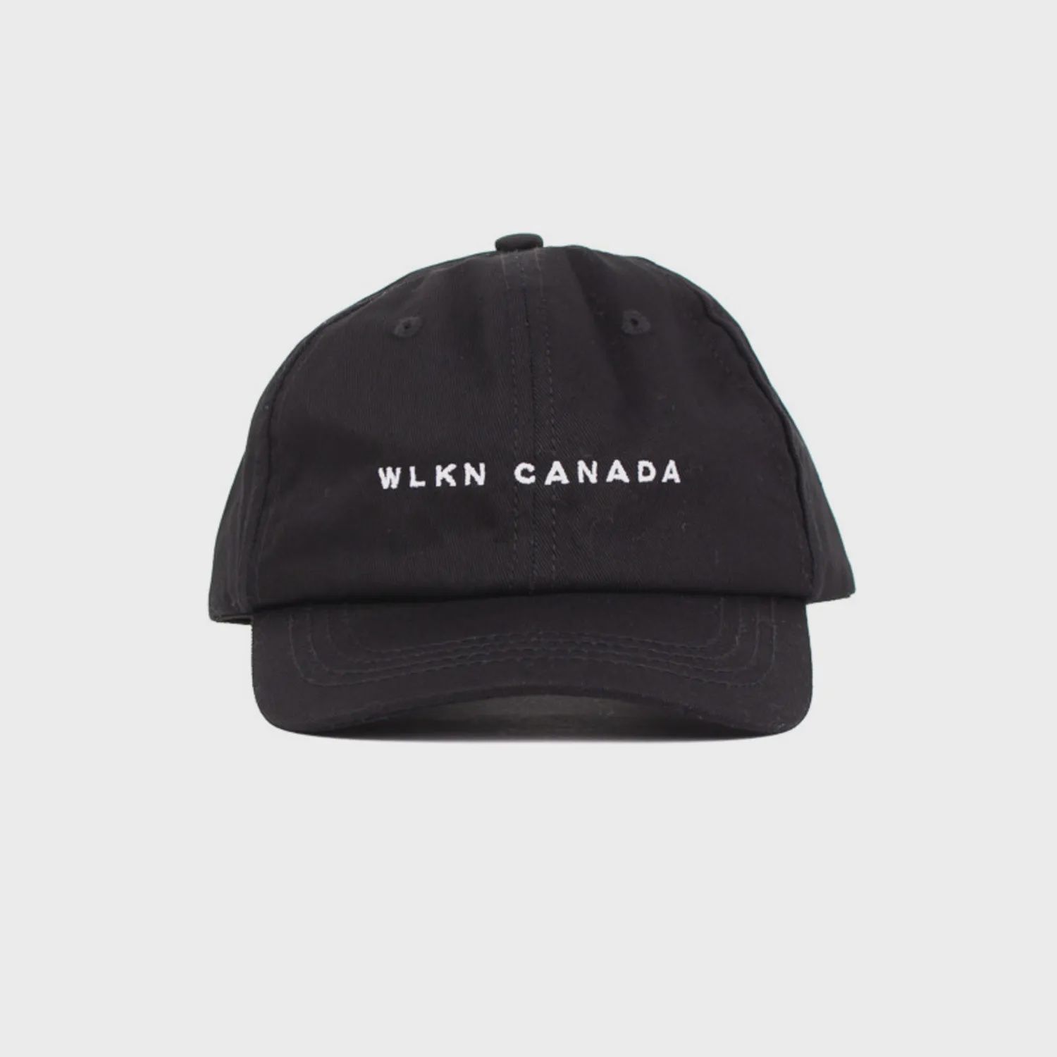 BASEBALL CAP BLACK SMALL WLKN CANADA EMBROIDERY S 2 TO 5 M 6 TO 14 / FACJ134