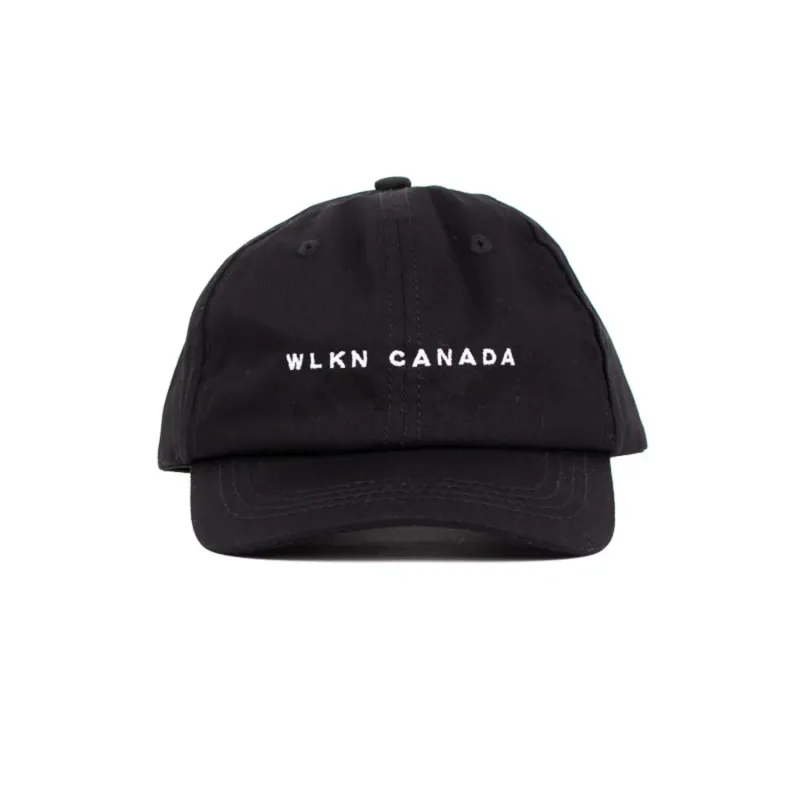 BASEBALL CAP BLACK SMALL WLKN CANADA EMBROIDERY S 2 TO 5 M 6 TO 14 / FACJ134 BASEBALL CAP BLACK SMALL WLKN CANADA EMBROIDERY S 2 TO 5 M 6 TO 14 / FACJ134