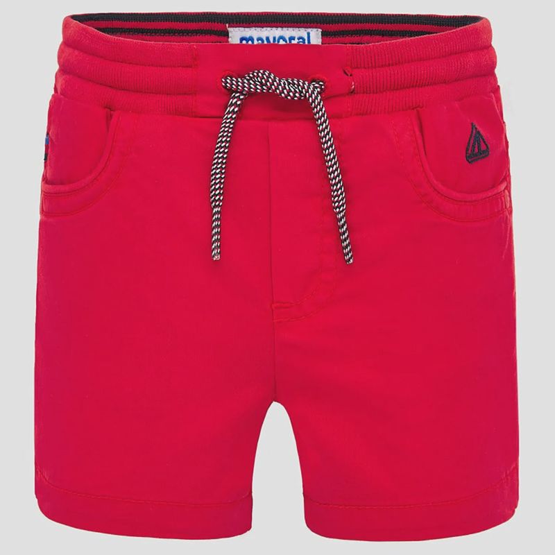 SHORTS RED PULLTIE WAIST / 1286089