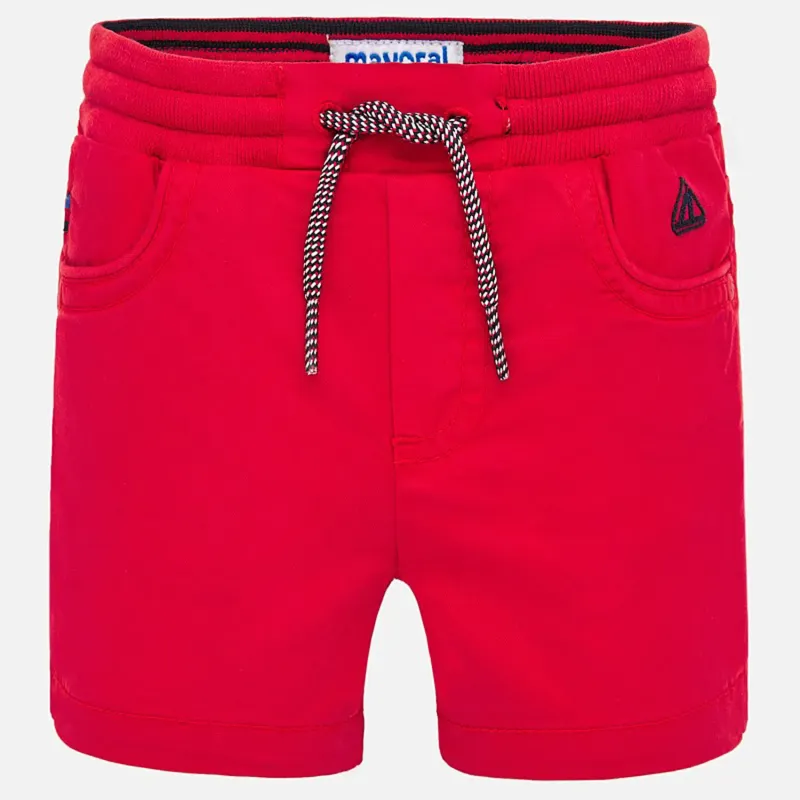 SHORTS RED PULLTIE WAIST / 1286089