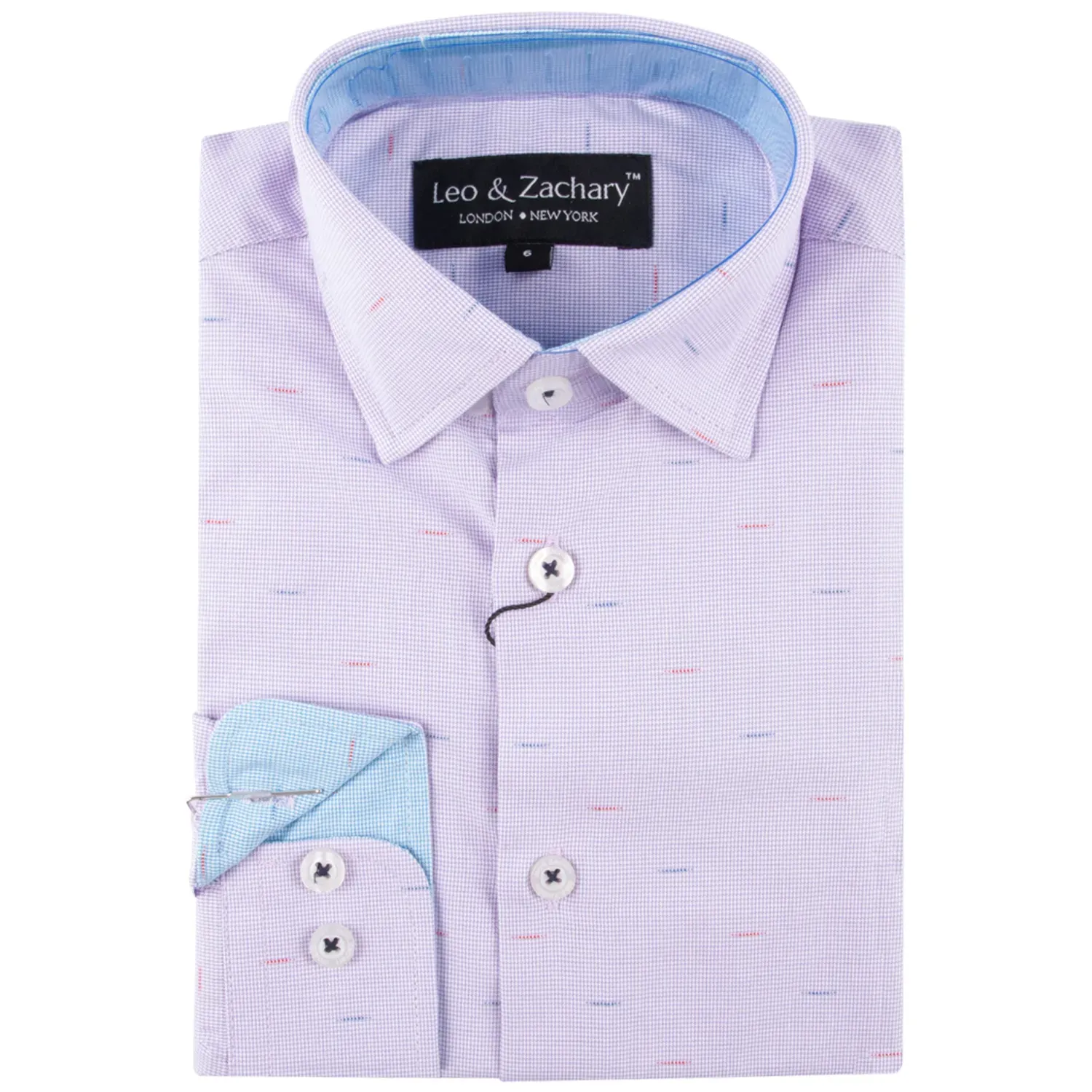 SHIRT LAVENDER STRAND LONG SLEEVE / 5767