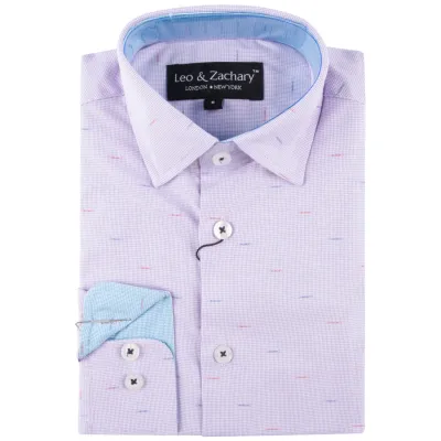 SHIRT LAVENDER STRAND LONG SLEEVE / 5767
