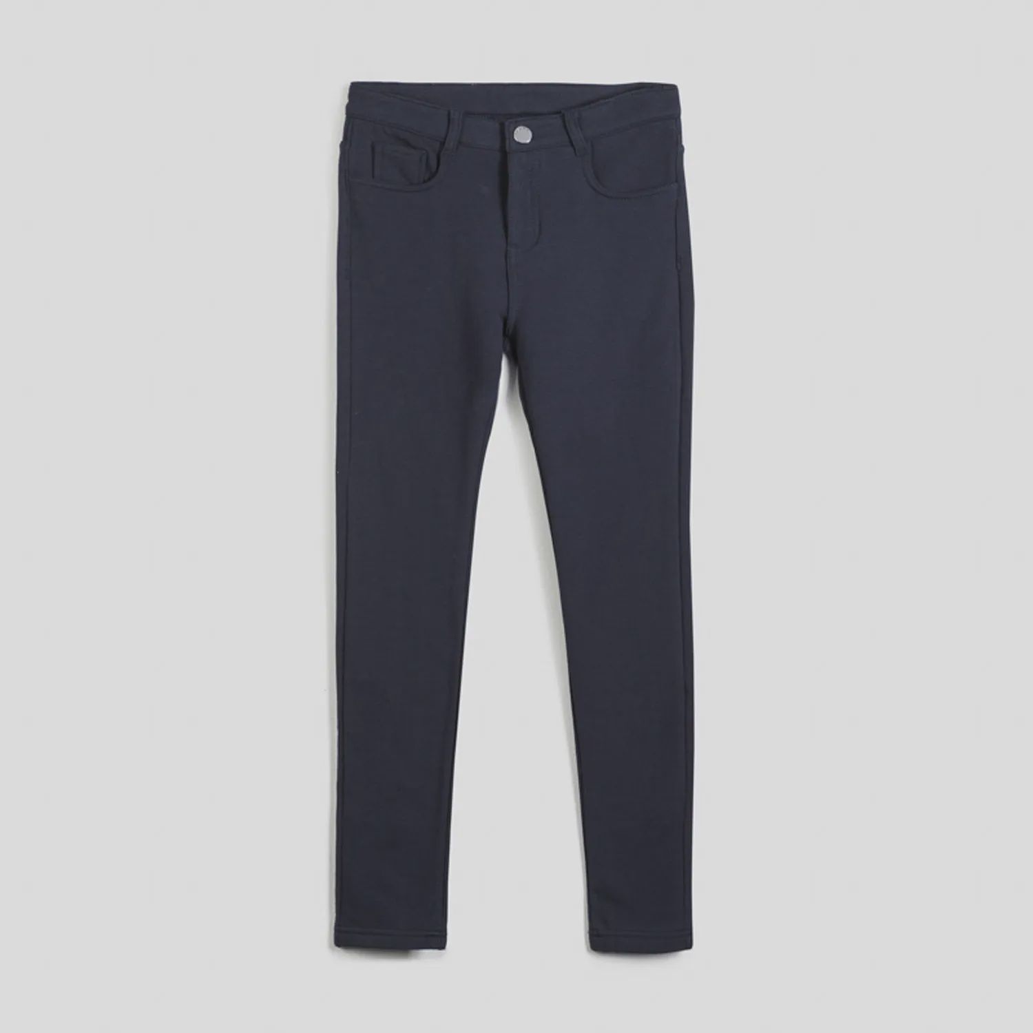 PANT NAVY FLEECE SUPER SKINNY / 588