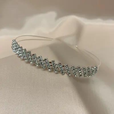 HEADBANDCROWN RHINESTONES SMALL PATTERN