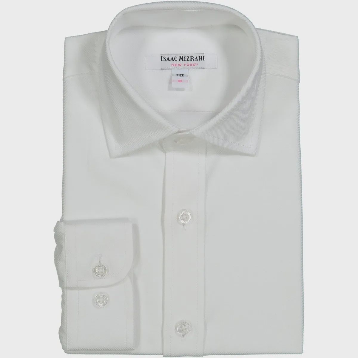 SHIRT SOLID WHITE 9248 SLANTED ST / SH9248