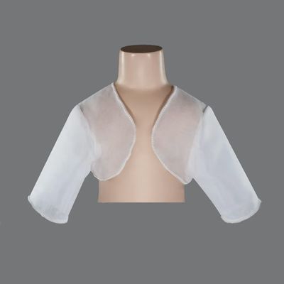 BOLERO JACKET WHITE CHIFF / 520A