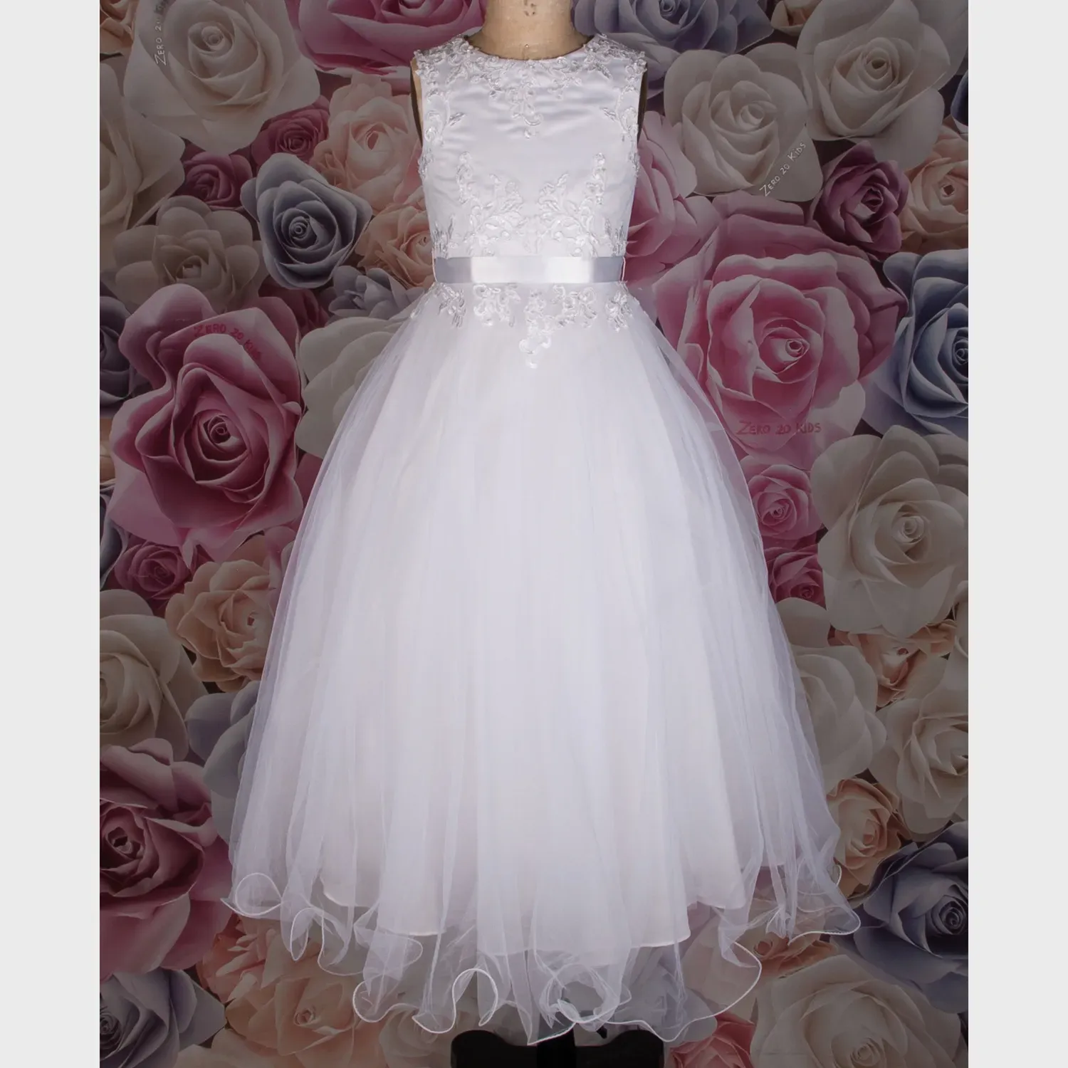 COM DRESS 1955H LACE BOD / TULL