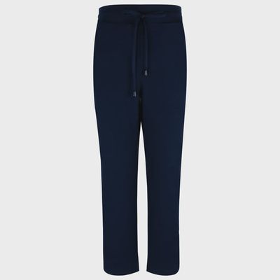 PANT NAVY STUDDED SIDE STRIPE ELASTIC WAIST / 7946