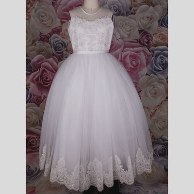 DRESS 118318 BEAD LACE BOD / HEM