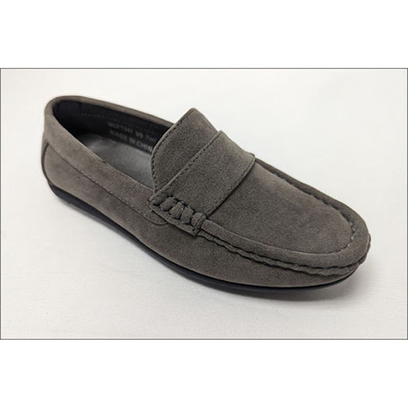 SHOE GREY SUEDE SLIP ON / MCFT247 SHOE GREY SUEDE SLIP ON / MCFT247
