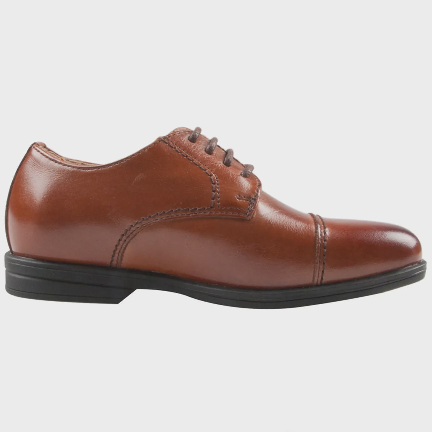 SHOE REVEAL CP OX JR COGNAC WITH LACES / 16599-221