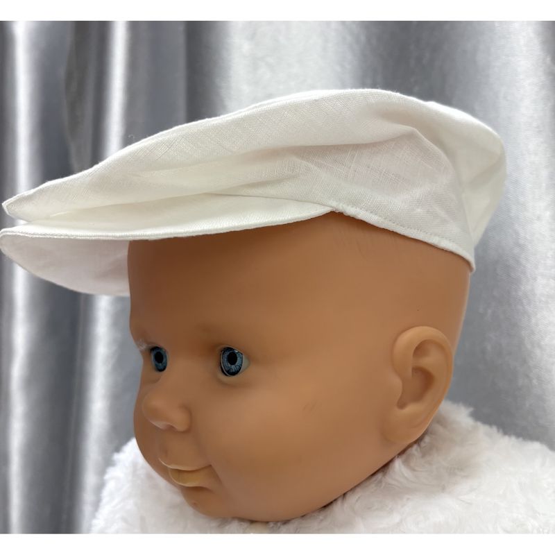 HAT WHITE LINEN NONO / GA234CO