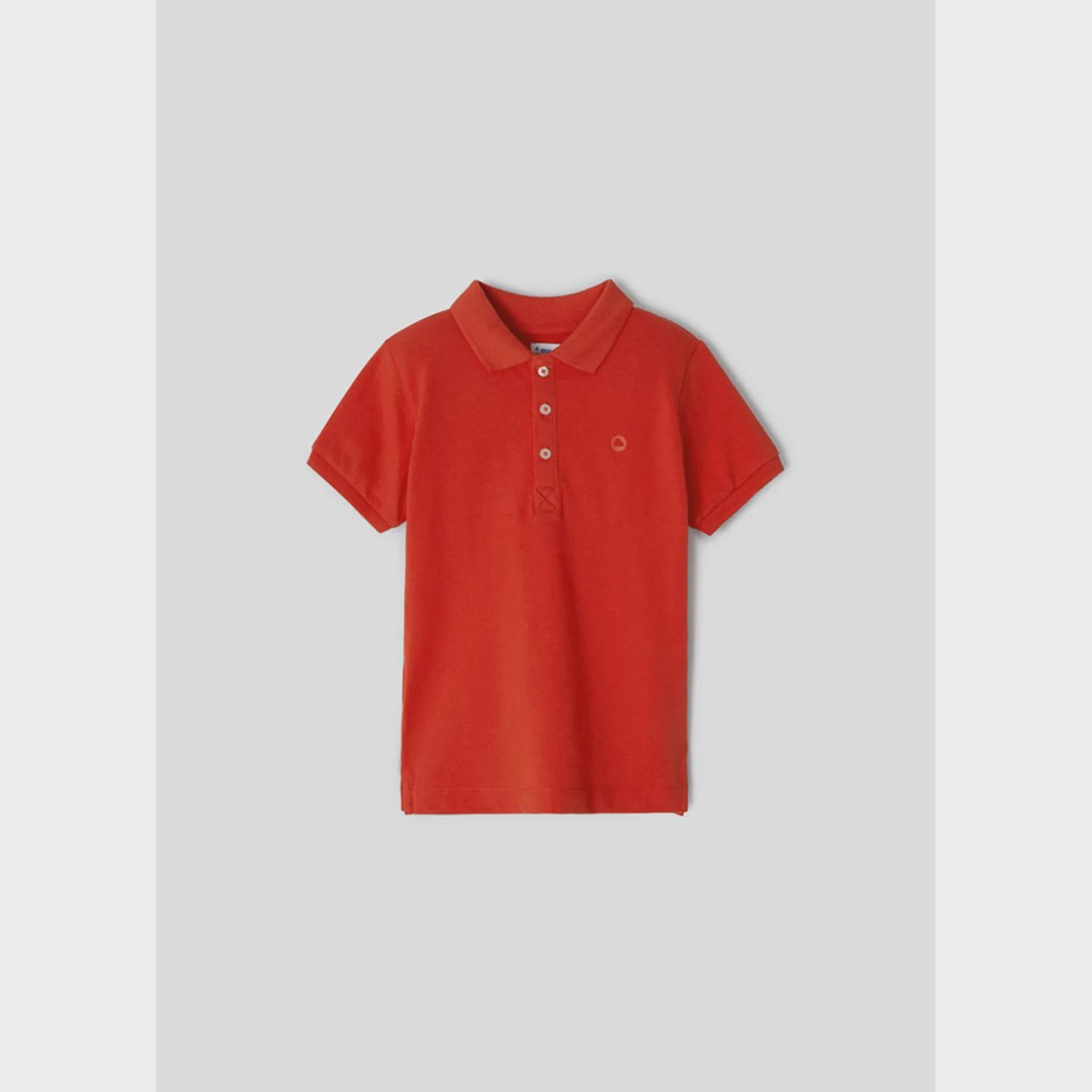 POLO TOP RED SHORT SLEEVE BASIC / 150