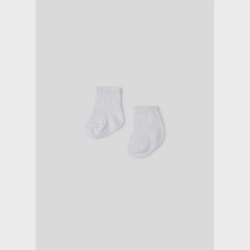 2 PC SOCK SET WHITE / 9474