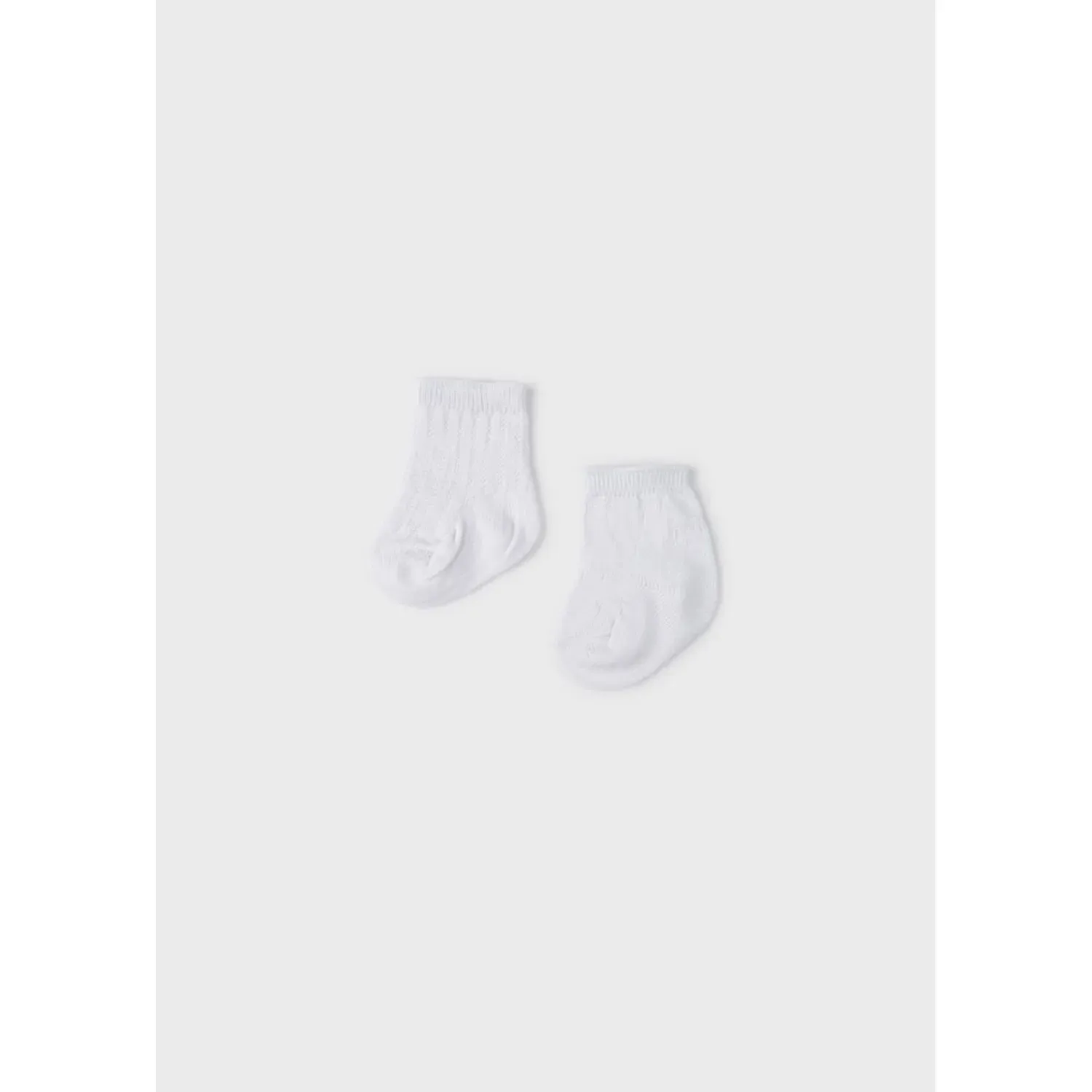 2 PC SOCK SET WHITE / 9474