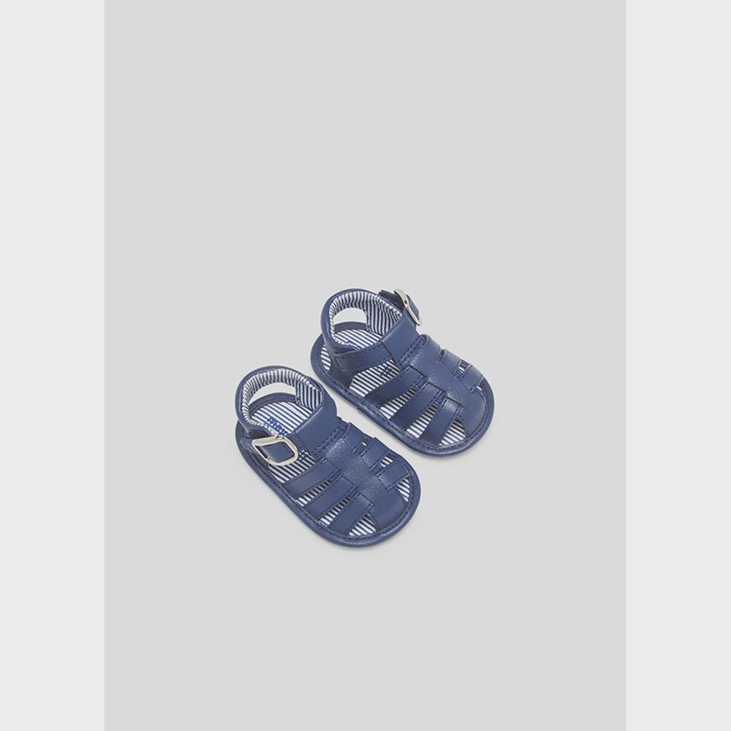 SANDALS ROYAL BLUE STRIPED LINING / 9509