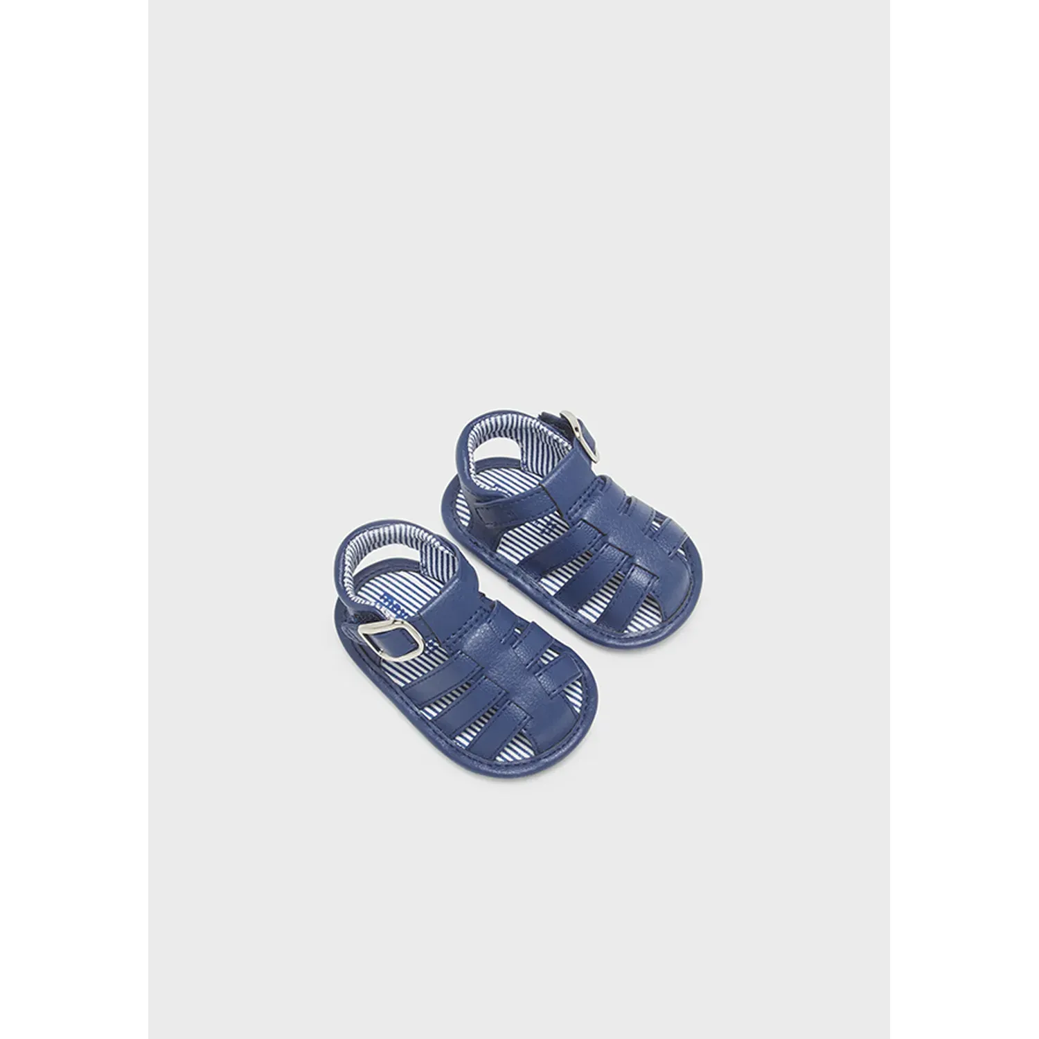 SANDALS ROYAL BLUE STRIPED LINING / 9509