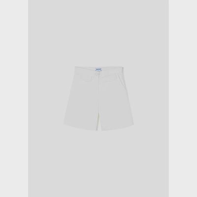 SATIN SHORTS WHITE / 6221