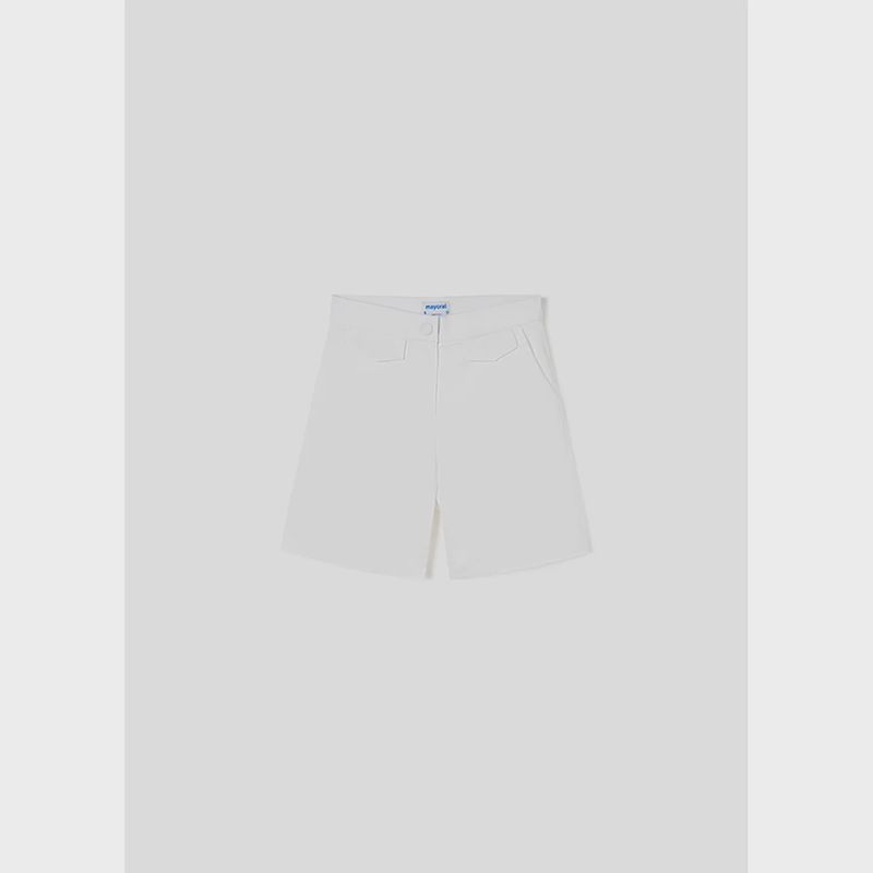 SATIN SHORTS WHITE / 6221