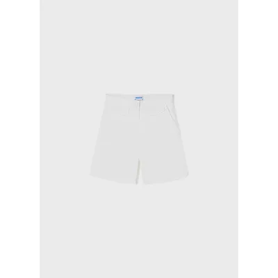 SATIN SHORTS WHITE / 6221