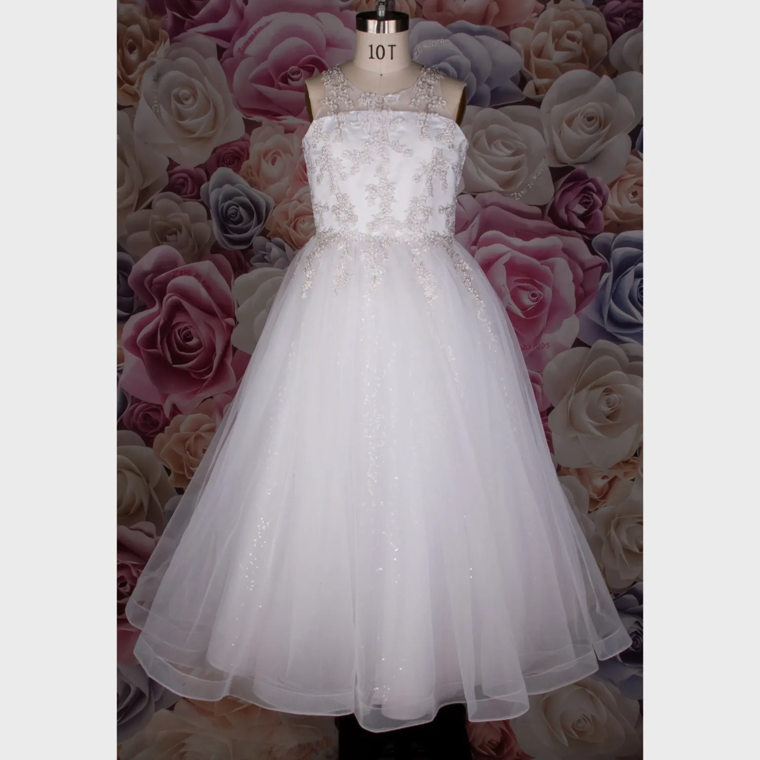 DRESS AN15 EMB BOD SILV EDGE
