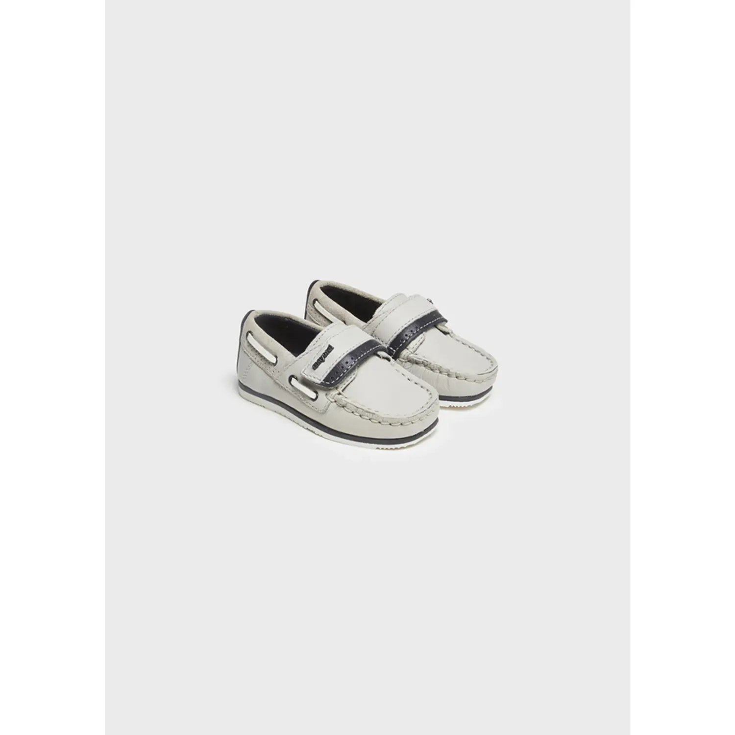 BOAT SHOES VELCRO LIGHT GREY / 47390