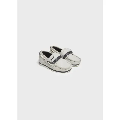 BOAT SHOES VELCRO LIGHT GREY / 47390
