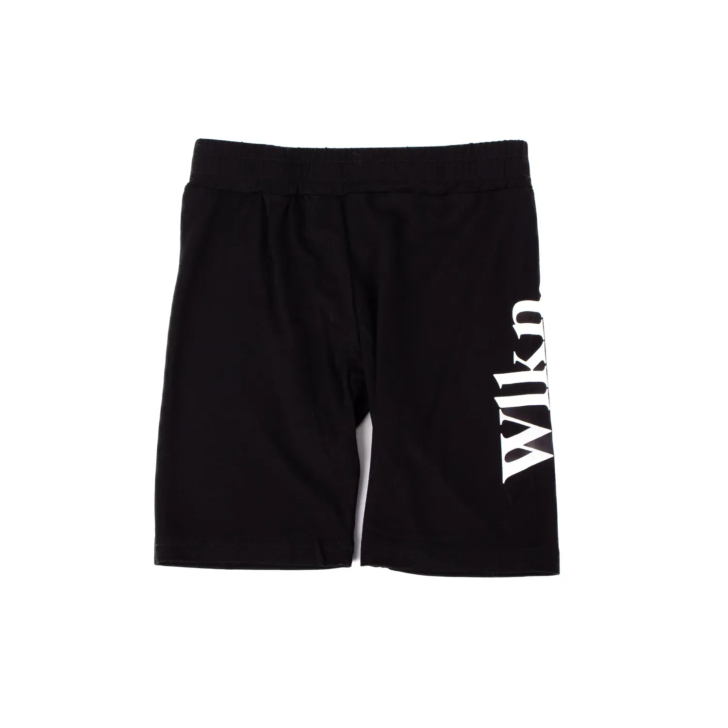 BIKER SHORTS BLACK WHITE WLKN LOGO / WSJ19